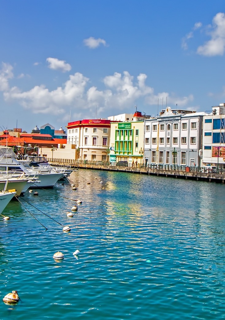 Port of Bridgetown on a sunny day