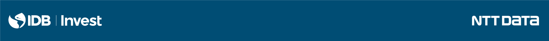 IDB Invest and NTT Data logos