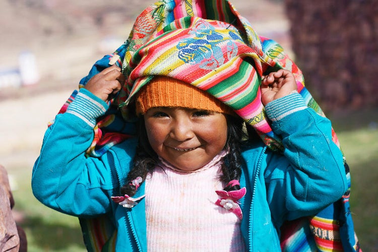 Image of a latin-american indigenous girl