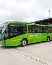 Electric bus in Colombia