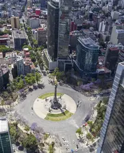 Panoramic picture of Mexico City