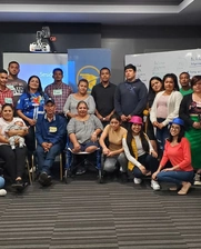 A workshop with local SMEs in Tegicugalpa
