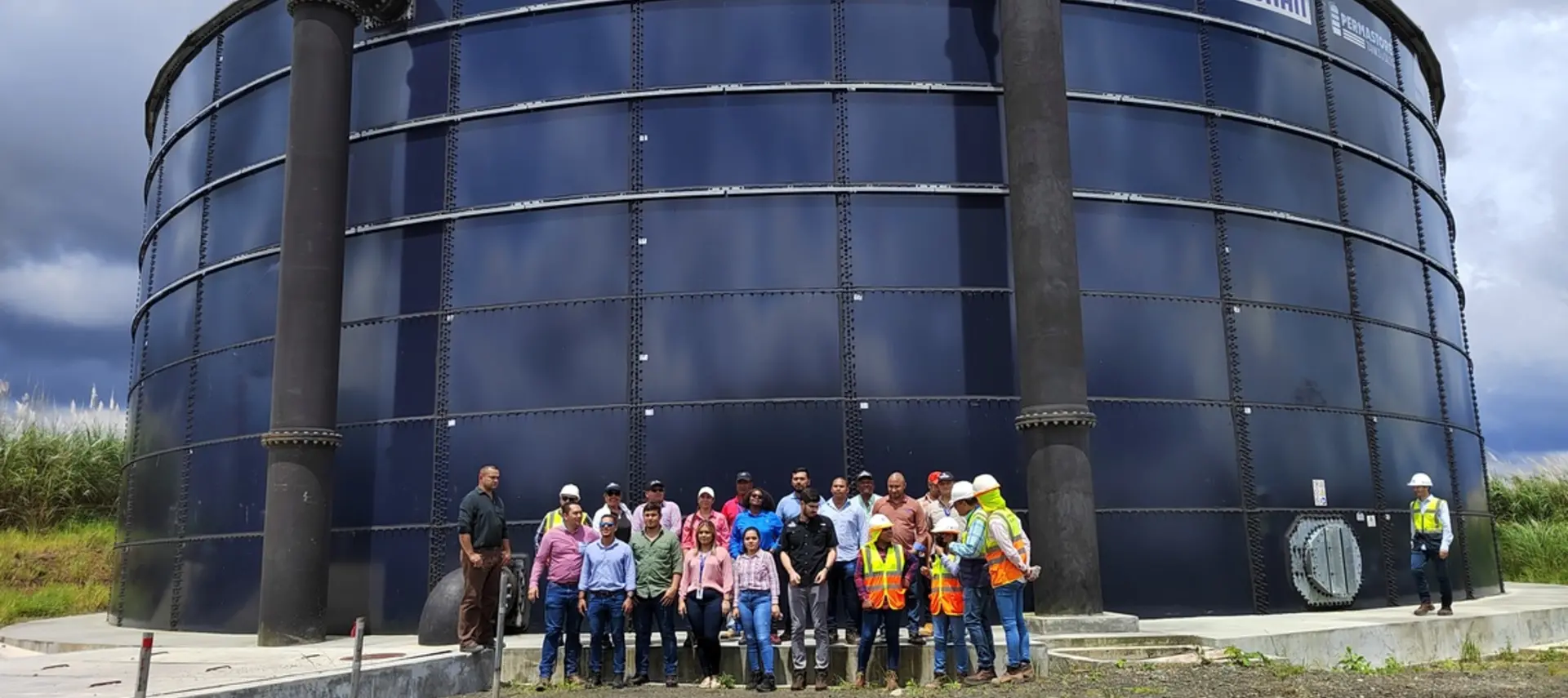 Water tank in Panama