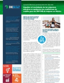 Impulsar el crecimiento de las empresas mientras se equiparan las condiciones de crédito para las MIPYME de mujeres en México