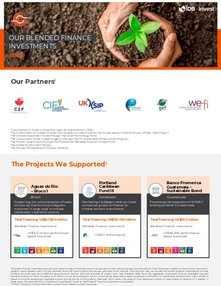Factsheet: IDB Invest 2023 Blended Finance Investments