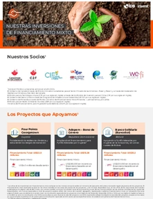 Factsheet: Inversiones de BID Invest en 2024 con Financiamiento Mixto