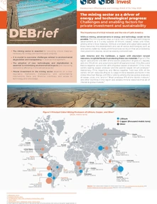The Mining Sector as a Driver of Energy and Technological Progress: Challenges and Enabling Factors for Private Investment and Sustainability