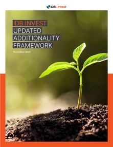 IDB Invest Updated Additionality Framework