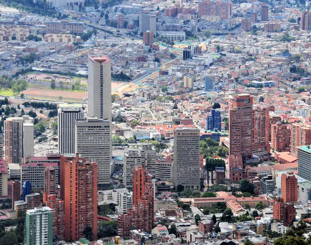 Image showing Bogota's skyline