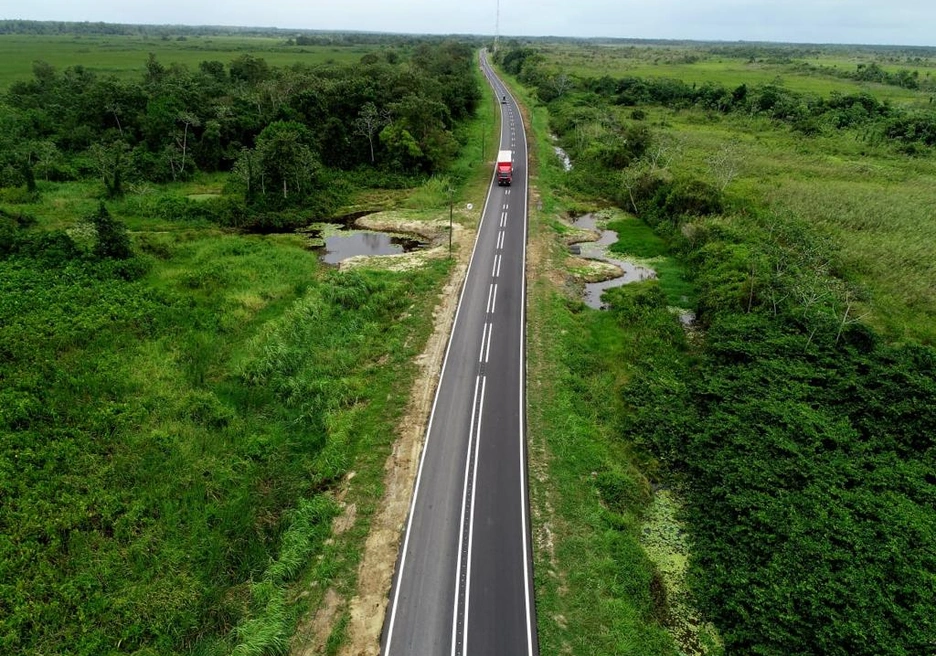 highway in Suriname