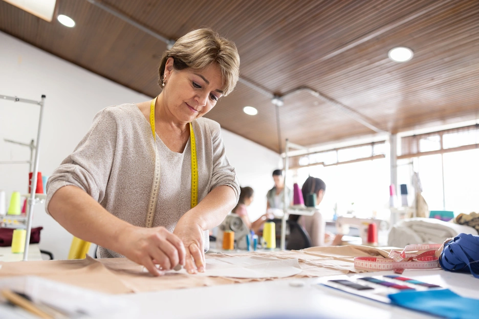 woman seamstress