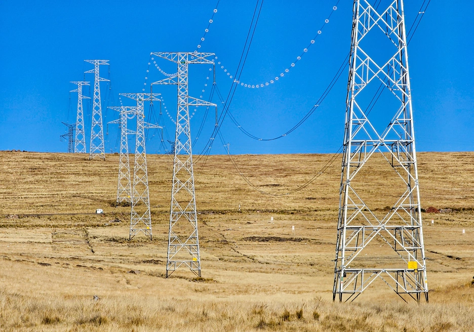 electricity transmission lines